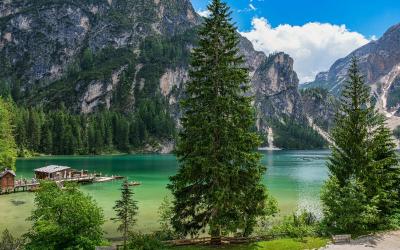 Camera Familiare con Vista Lago