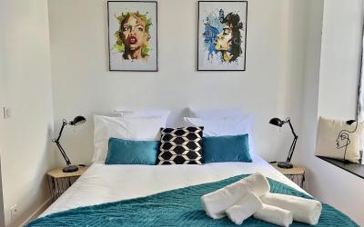 Chambre Quadruple avec Salle de Bains Privative Su00e9paru00e9e