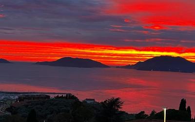 Camera Deluxe Matrimoniale/Doppia con Letti Singoli con Vista Mare 