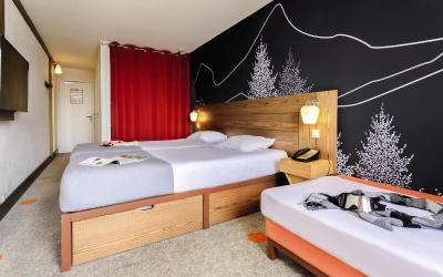 Chambre Triple u2013 Vue sur Montagne