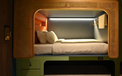 Bunk Bed in Male Dormitory Room 