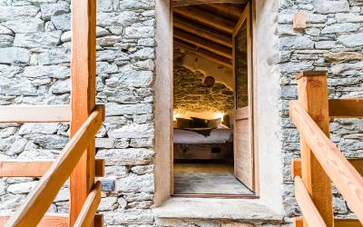 Camera Familiare con Vista Montagna