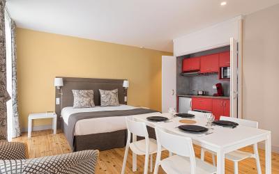 Chambre Double Cosy avec Kitchenette