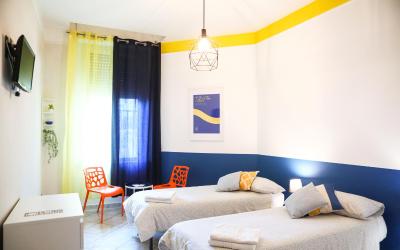 Camera Doppia con Letti Singoli con Bagno Privato Esterno 