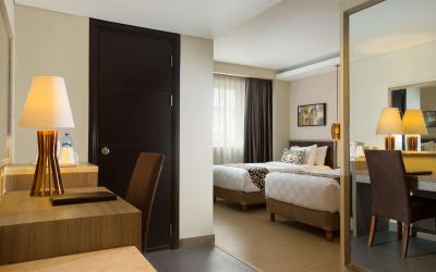 Kamar Deluxe Twin u2013 Bebas Rokok
