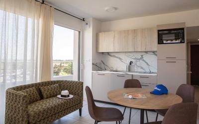 Appartement 2u00a0Chambres avec Balcon (4u00a0Personnes)u00a0-u00a0Vue sur Montagne et Golf