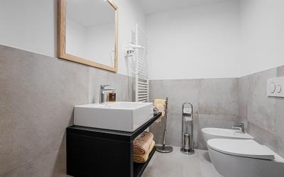 Camera Matrimoniale/Doppia con Letti Singoli con Vista Montagna