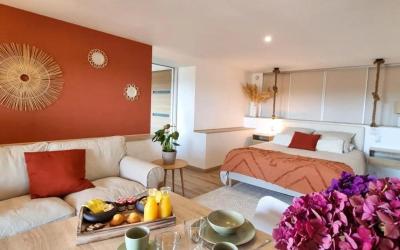 Chambre Lit King-Size - Vue sur Jardin