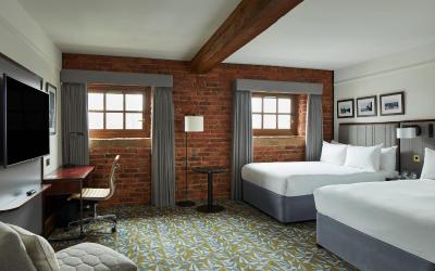 Guest room, 2 Double Beds