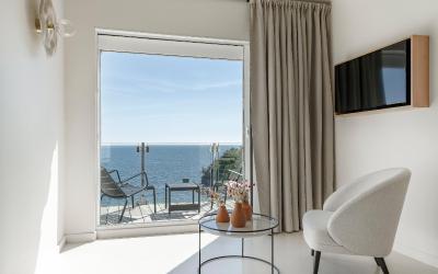 Chambre Supu00e9rieure avec Balcon et Vue sur la Mer
