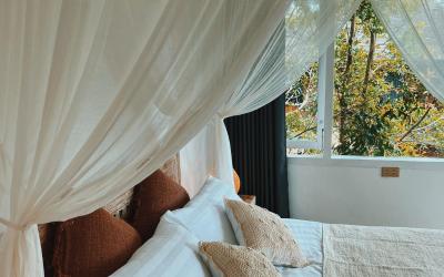 Kamar Double dengan Balkon