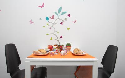 Camera Doppia con Letti Singoli e Bagno in Comune