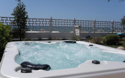 Bungalow Familiare Superior con Vista Mare (2 Adulti + 2 Bambini) 