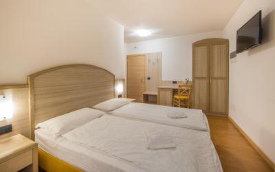 Camera Matrimoniale/Doppia con Letti Singoli con Vista Giardino