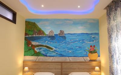 Camera Deluxe Matrimoniale/Doppia con Letti Singoli con Balcone