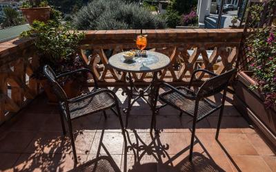 Camera Superior Matrimoniale/Doppia con Letti Singoli con Terrazza Vista Mare