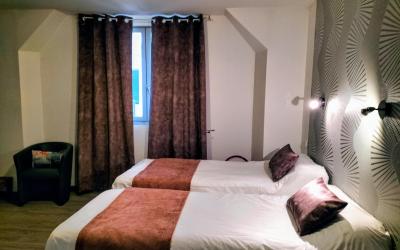 Chambre Lits Jumeaux pour Personnes u00e0 Mobilitu00e9 Ru00e9duite