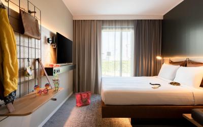 Chambre Lit Queen-Size Moxy