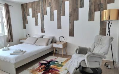 Chambre Double avec Salle de Bains Commune