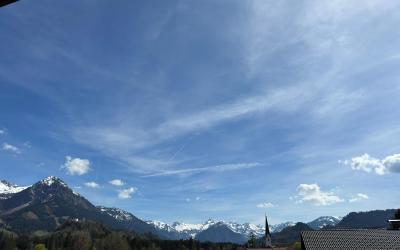 Apartment mit Blick auf die Berge