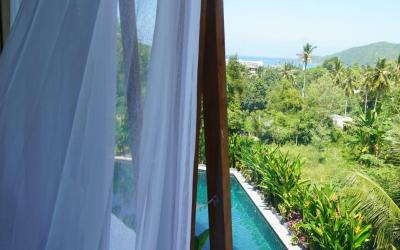 Kamar Deluxe Double dengan Pemandangan Laut Kamar Deluxe Double dengan Pemandangan Laut