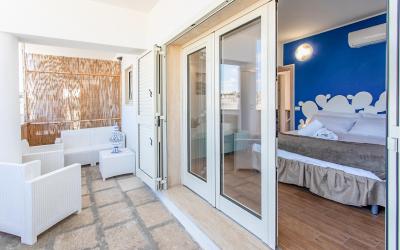 Camera Quadrupla con Vista Mare