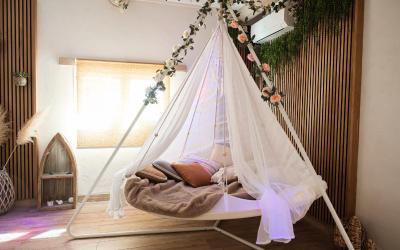 Chambre Lit King-Size avec Baignoire Spa