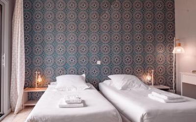 Chambre Lits Jumeaux avec Terrasse