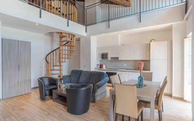 Appartamento con 2 Camere da Letto e Vista Lago