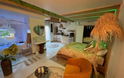 Chambre Double avec Baignoire Spa