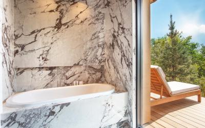 Lodge avec Bain u00e0 Remous Lodge avec Bain u00e0 Remous