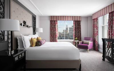 City View King, Guest room, 1 King, City view, High floor