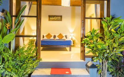 Kamar Double dengan Balkon