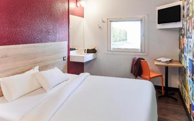 Chambre Tandem avec Salle de Bains Commune