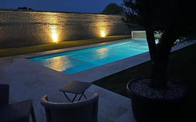 Chambre Lit King-Size avec Baignoire Spa