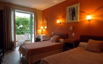 Chambre Lits Jumeaux Standard avec Vue sur Jardin