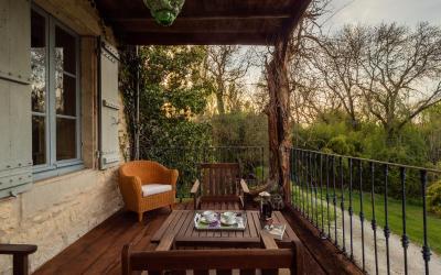 Chambre Lits Jumeaux - Vue sur Jardin