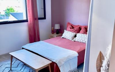 Chambre Lit Queen-Size - Vue sur Jardin