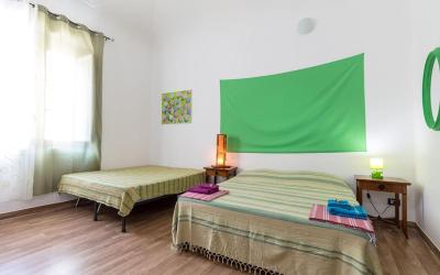 Camera Matrimoniale/Doppia con Letti Singoli con Bagno in Comune