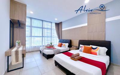 Apartemen dengan Pemandangan Kolam Renang Apartemen dengan Pemandangan Kolam Renang