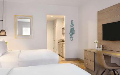 Queen Room with Two Queen Beds and Pool View