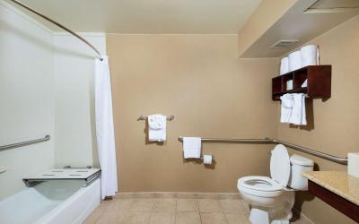 Queen Suite with Accessible Tub - Mobility and Hearing Access/Non-Smoking