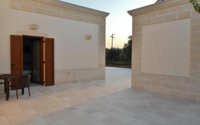 Camera Matrimoniale/Doppia con Letti Singoli con Vista Giardino