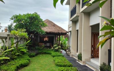 Kamar Double dengan Pemandangan Taman