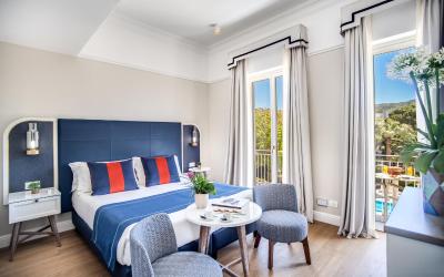 Camera Superioru00a0Matrimoniale/Doppia con Letti Singoli con Vista Giardino 