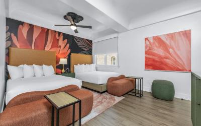 Two Double Beds