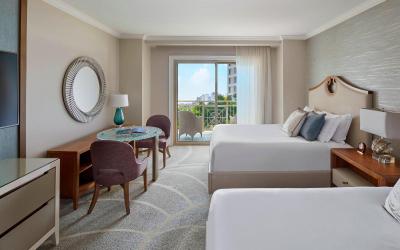 Resort View, Guest room, 2 Queen, Balcony