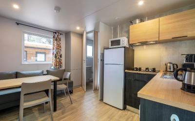 Mobile home 2u00a0chambres avec climatisation