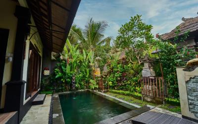 Vila 1 Kamar Tidur dengan Kolam Renang Pribadi