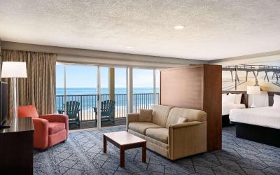 Oceanfront Studio Suite with 2 Queen Beds , Non-Smoking